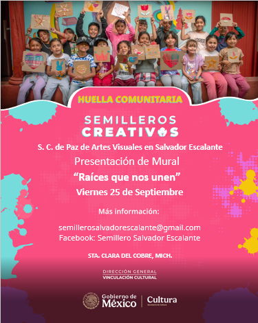 Actividad Cultural Comunitaria: Presentación del mural “Raíces que nos unen”